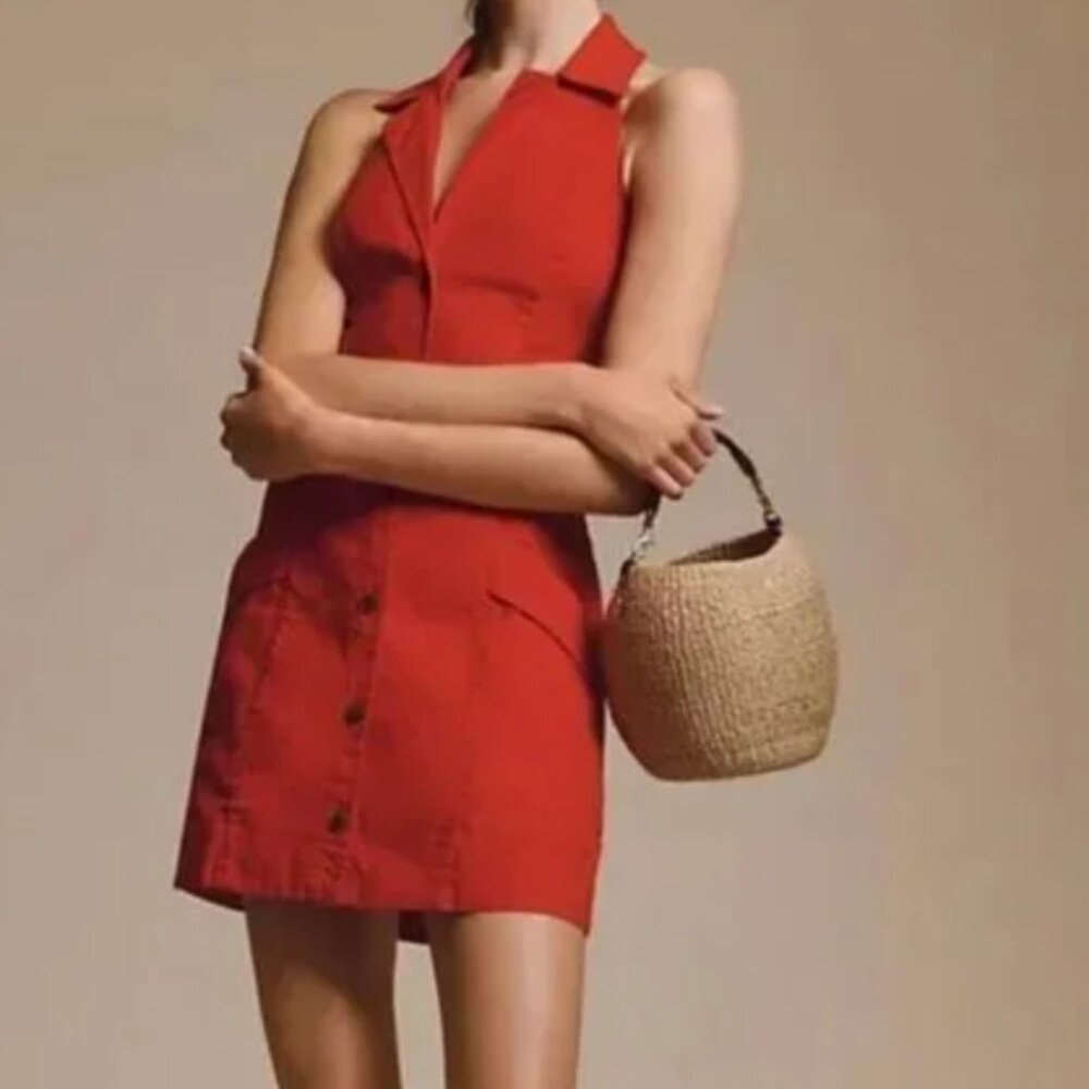 Anthropologie Maeve T-Back Blazer Mini Dress, Size XS